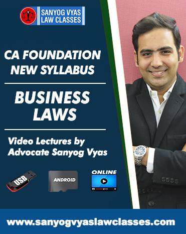 CA FOUNADATION -BUSINESS LAWS ONLY(60 MARKS)