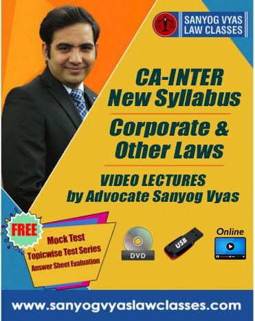 CA-INTER Corporate  & Other Laws